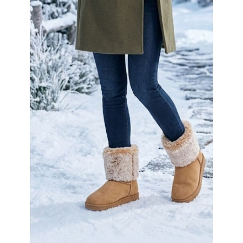 Arizona Jean Co Suede Booties New Sz 8M